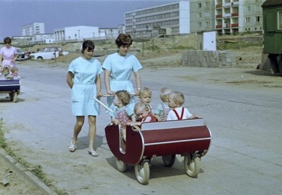 Berlīnē-Lihtenbergā 1970. gada jūnijā. Foto - Manfreds Baiers