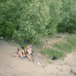 Jaunie mīlnieki Volgas upes krastā, Astrahaņa