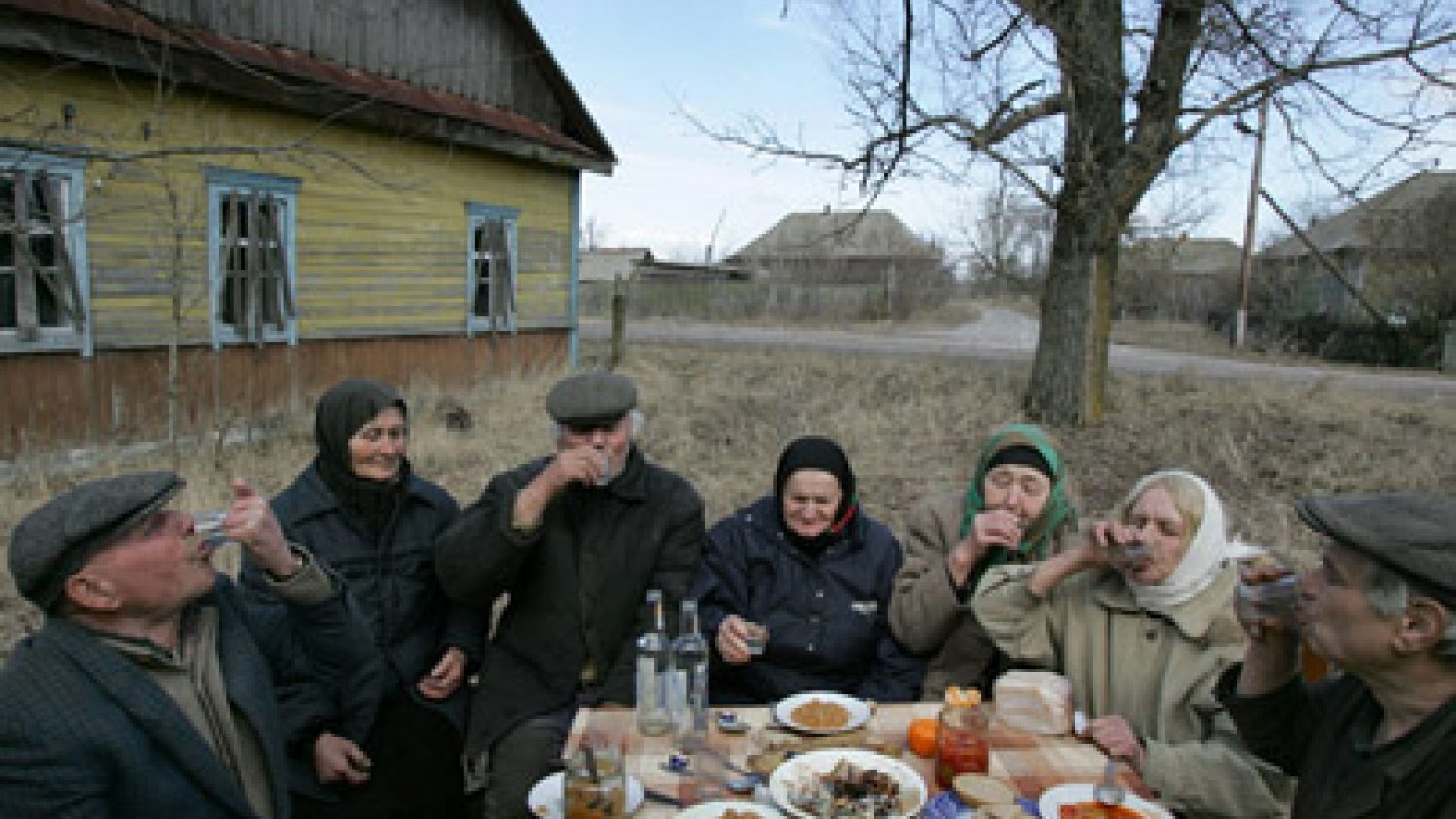 Viktors Dračevs, Labās Vēsts Pasludināšanas svētki Tulgoviči ciematā