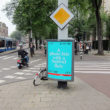 Unseen reklāmas plakāts Amsterdamas ielās. Foto - Arnis Balčus