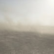 Mikele Palaci. Mongolija, Gobi, Omongovi, 2013. Vēja saceltie ogļu putekļi Tavan Tolgoi raktuvēs.