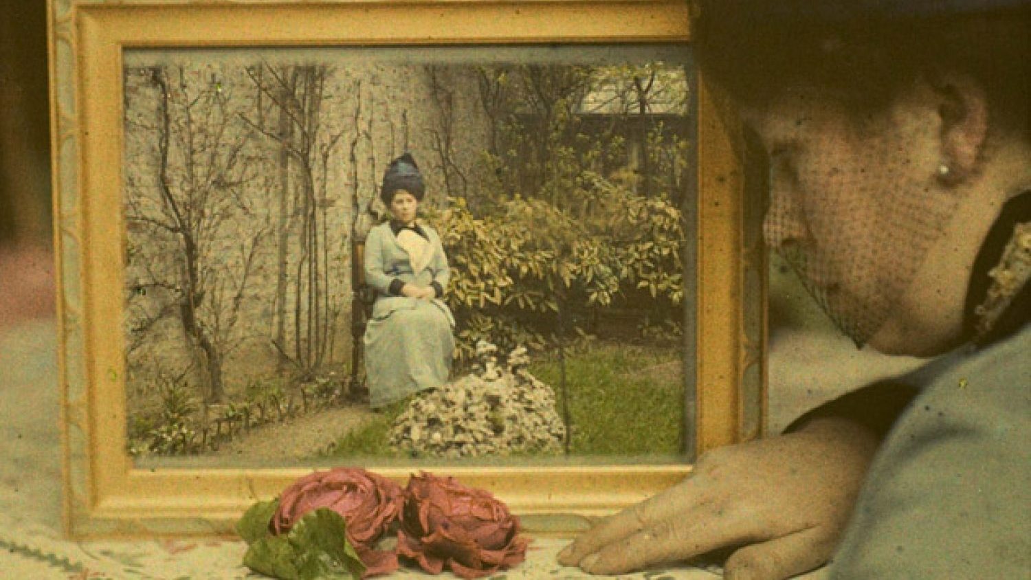 Pols Sanū. Korbē kundzes dubultportrets. Ap 1912